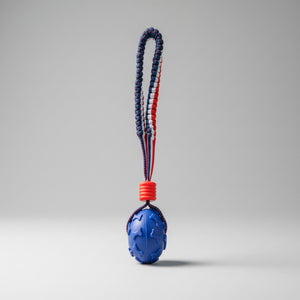 Dog Chew Ball with Rope – Durable Interactive Fetch Toy