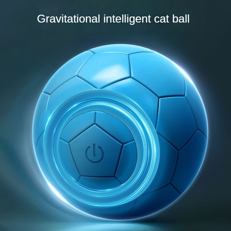 Gravity-Activated Electric Cat & Dog Toy Ball – Interactive Auto-Rolling Pet Toy