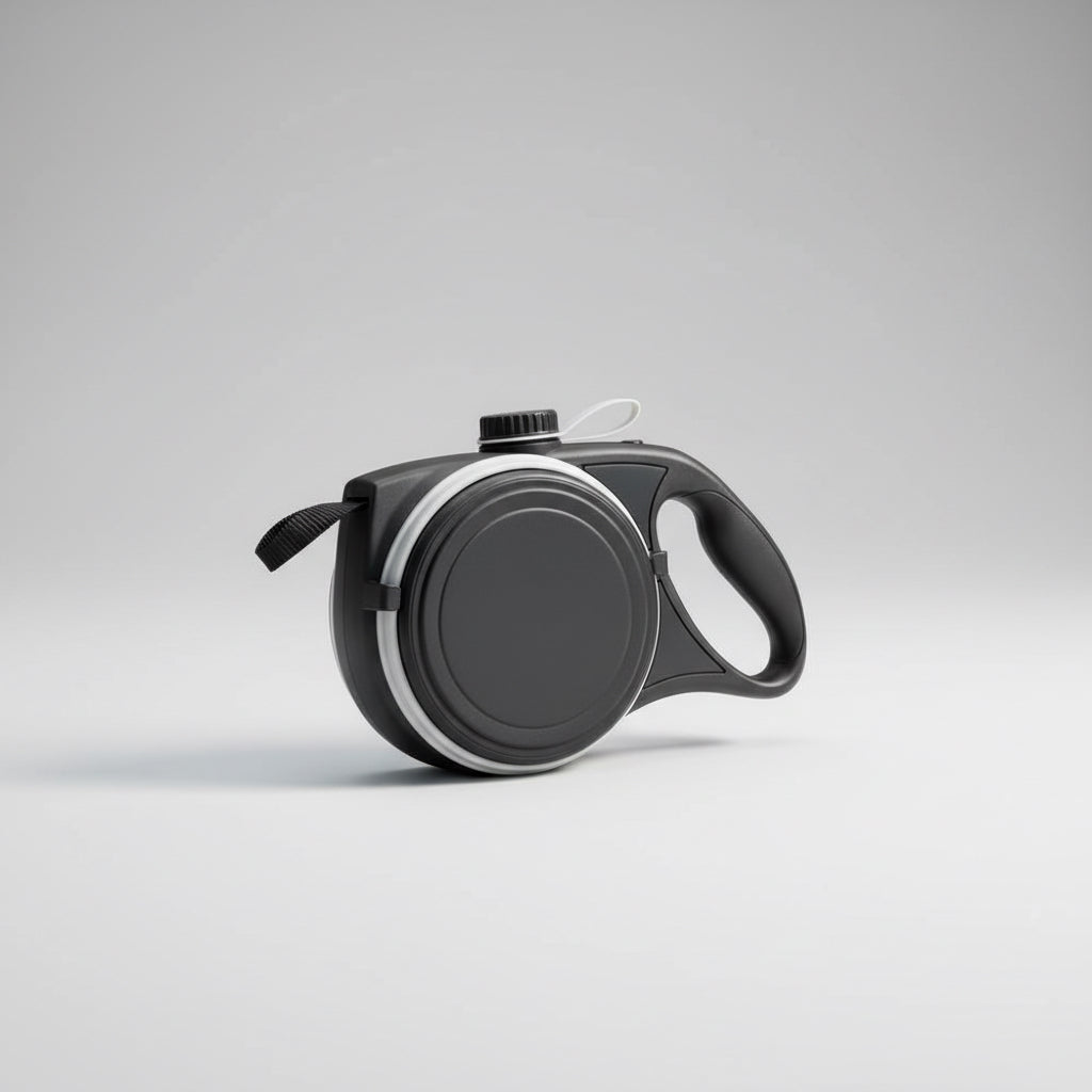 3-in-1 Retractable Dog Leash with Built-In Water Bowl