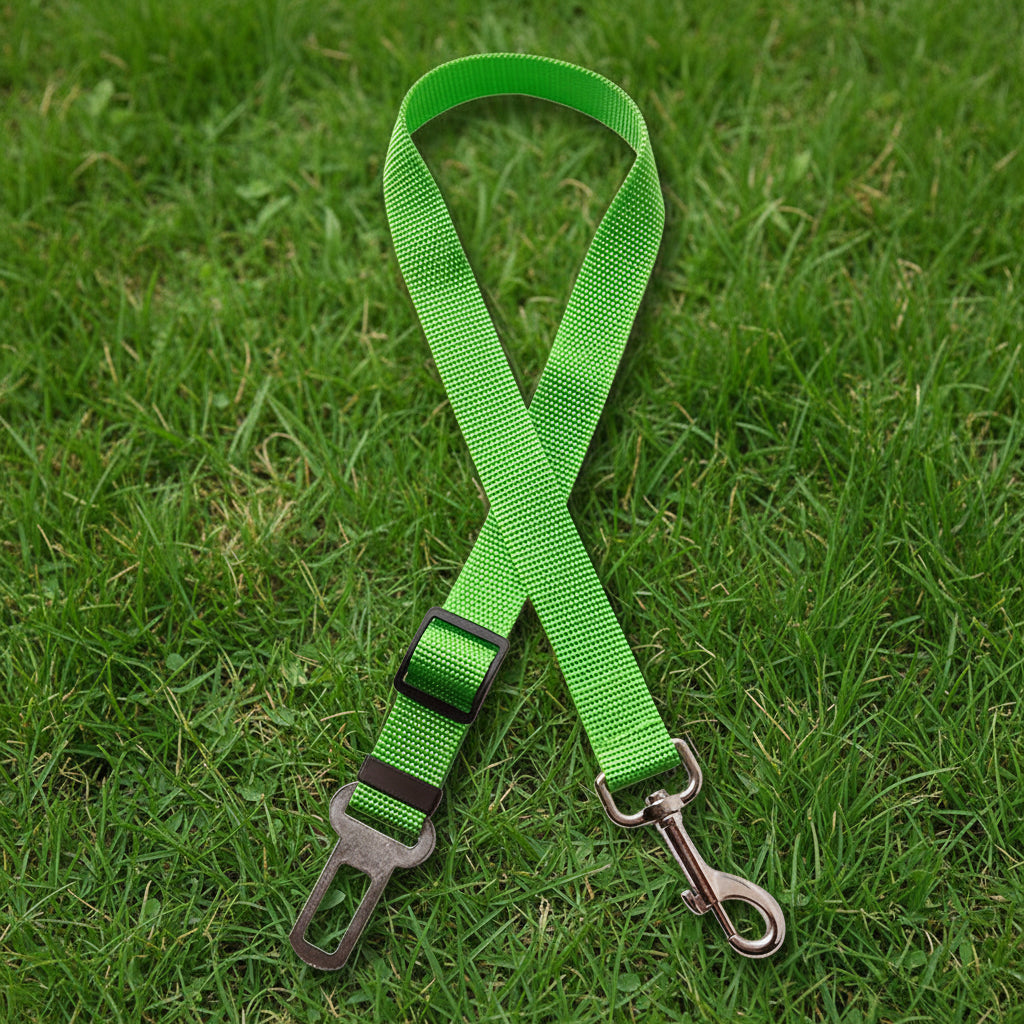 Adjustable Dog Car Seat Belt – Safety Clip