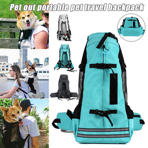 Pet Carrier Backpack – Breathable Expandable Travel Bag for Cats & Small Dogs