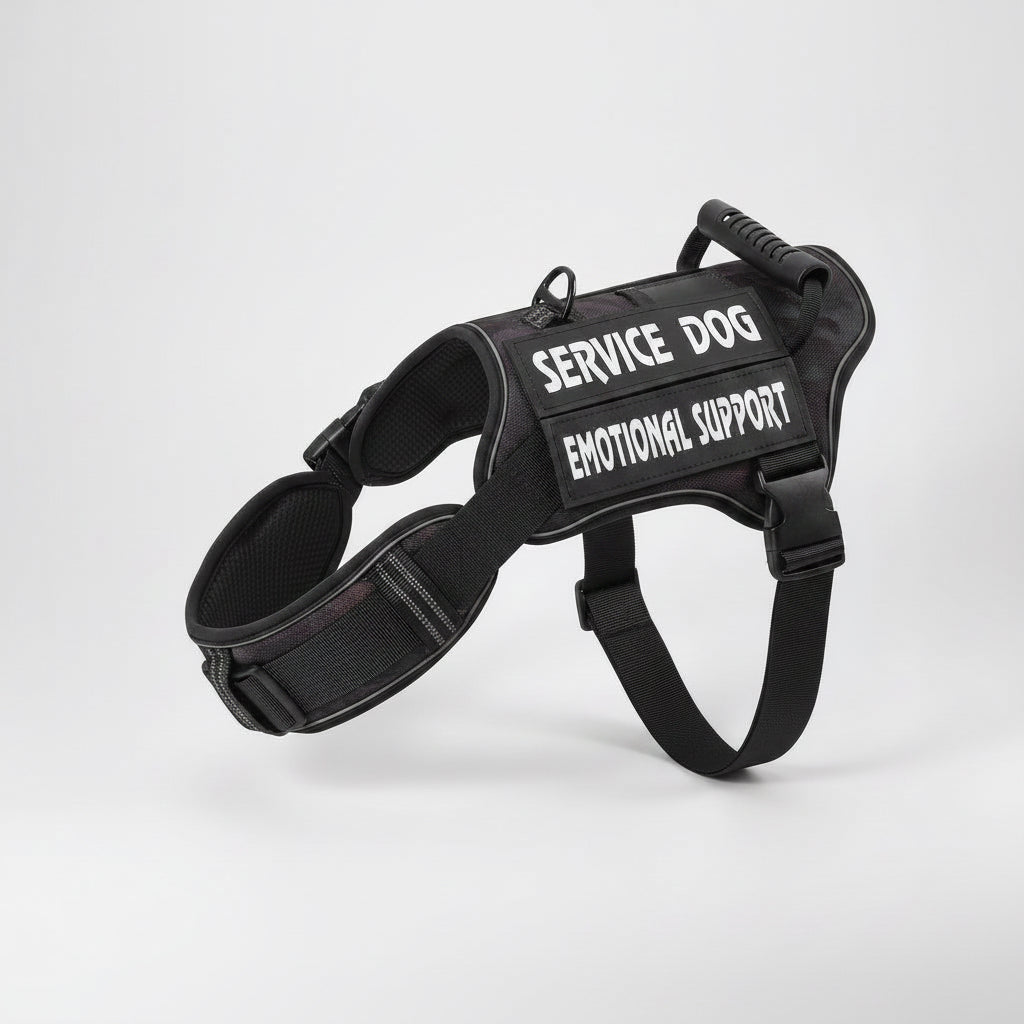 Tactical No-Pull Dog Harness – Reflective with Handle