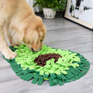 Dog Snuffle Mat – Interactive Nose Work Enrichment & Slow Feeder Toy