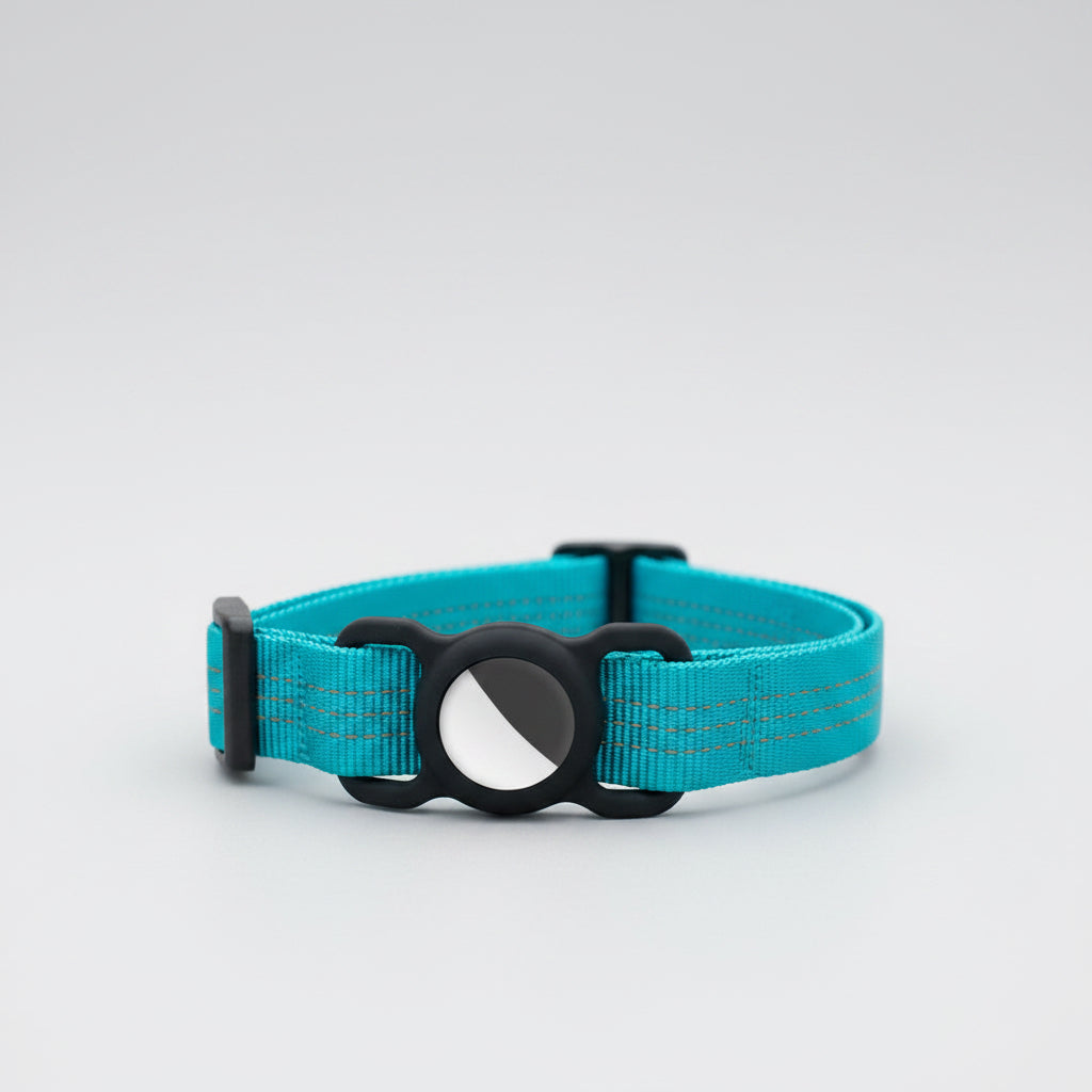 GPS Tracker Collar Sleeve – Fits AirTag & Most Pet Trackers
