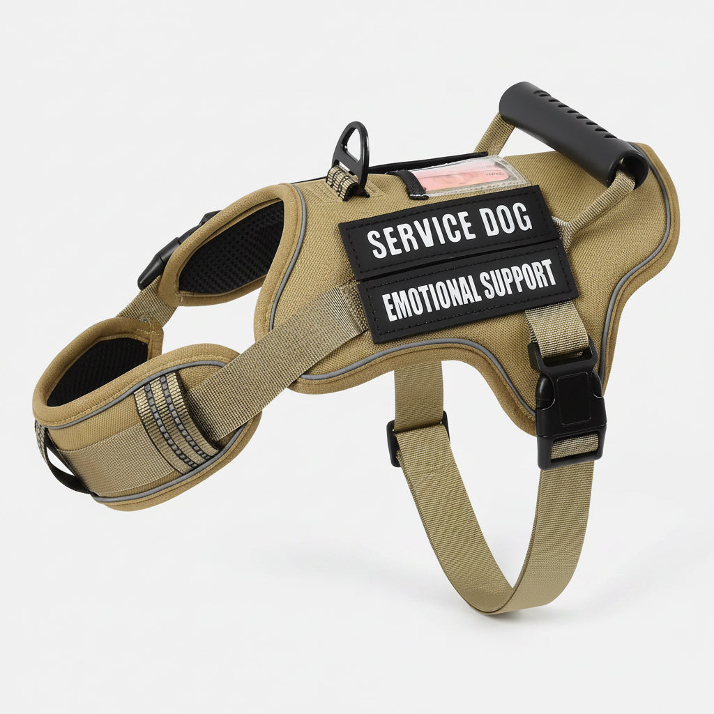Tactical No-Pull Dog Harness – Reflective with Handle