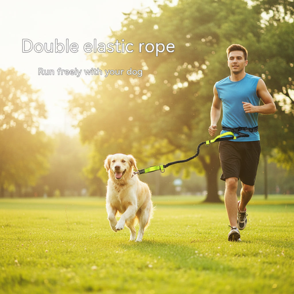Multi-Function Dog Traction Rope Leash – Adjustable Safety Lead for Small & Large Dogs