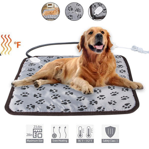 Heated Pet Pad – Electric Warming Mat with Chew-Resistant Cord for Dogs & Cats