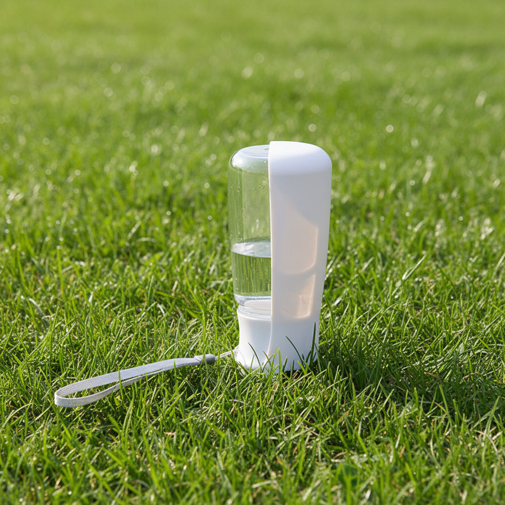 Portable Dog Water Bottle – Foldable Leak-Proof Travel Dispenser